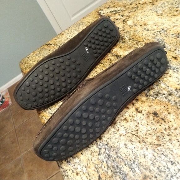 Frye Men's Allen Tie Suede Slip On Loafer Sz 11.5 D EUC - Picture 10 of 13